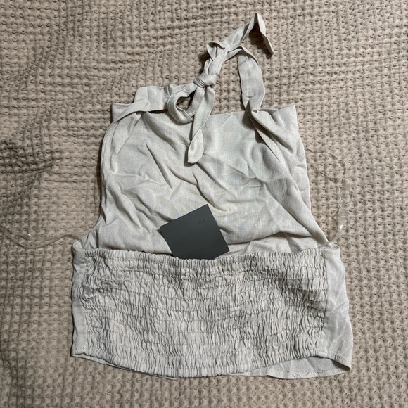 Tan Halter Top - Picture 2 of 4